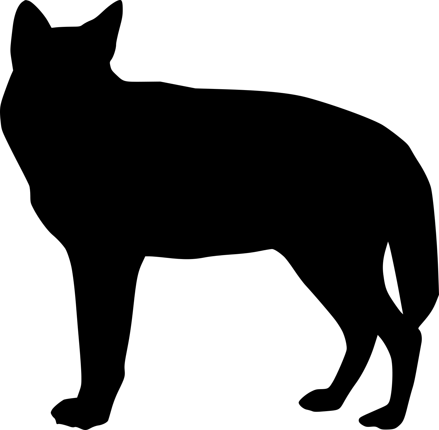 Canis rufus